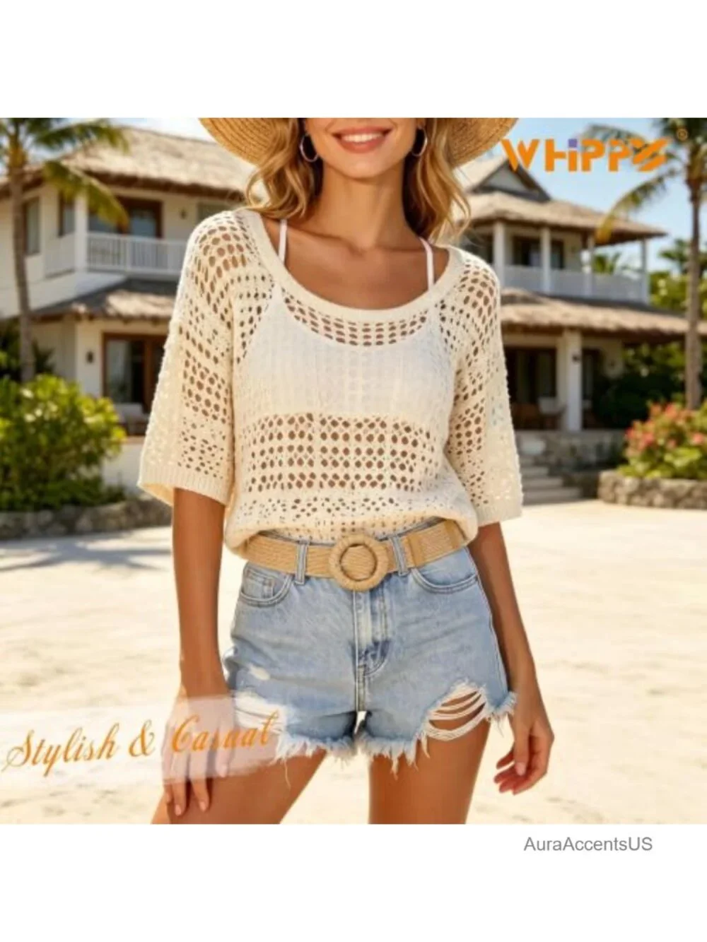 Straw Woven Elastic Stretch Waist Belt Boho Braided Dress Belt